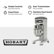 Hobart HL662-1STD Legacy Pizza Planetary Floor Mixer view 5