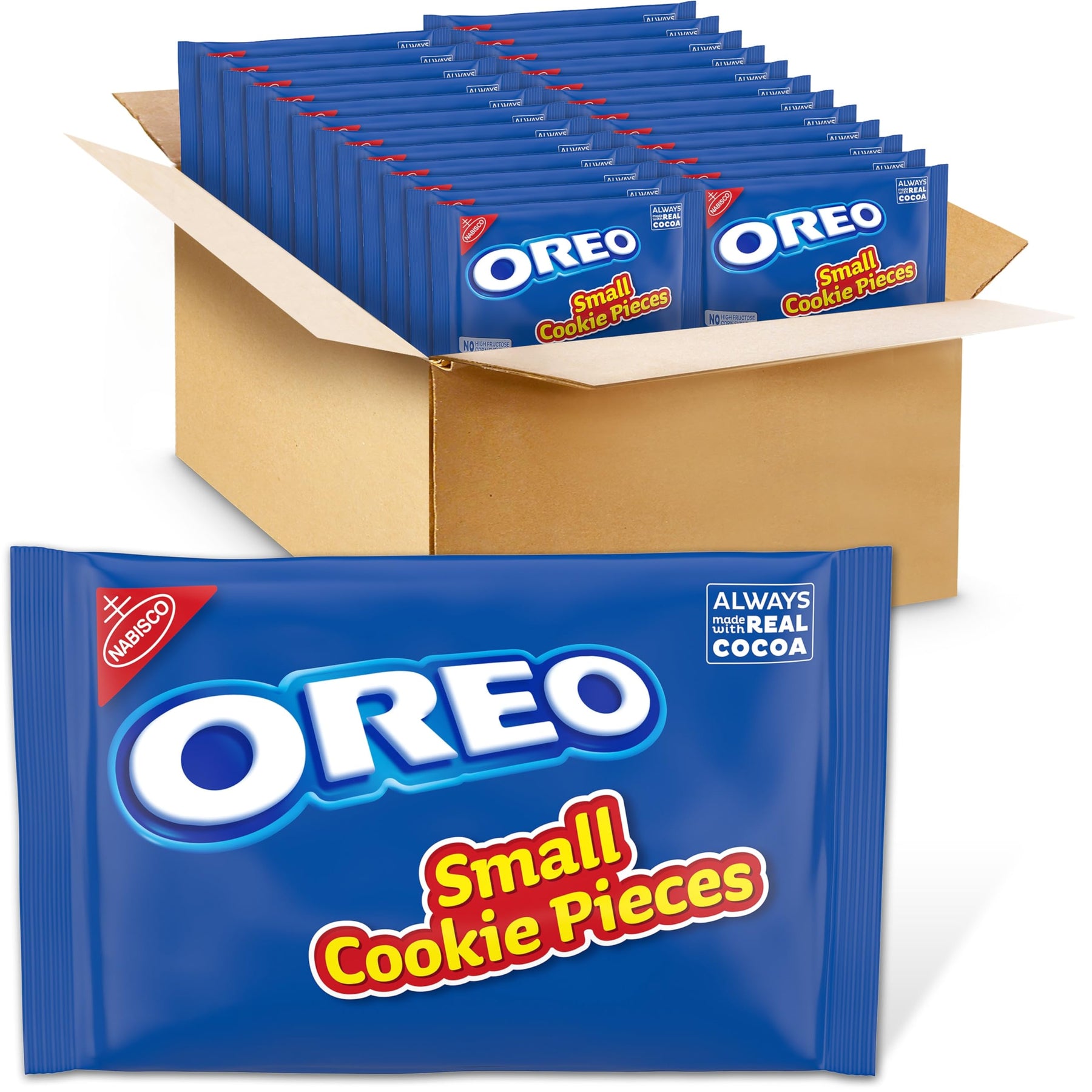 OREO Chocolate Sandwich Cookies Small Cookie Pieces, 24-1 lb Bags