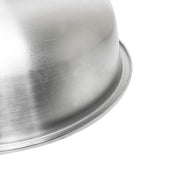 Thunder Group Aluminum Basin, 20-Inch Diameter by 6-Inch Height, Silver view 3