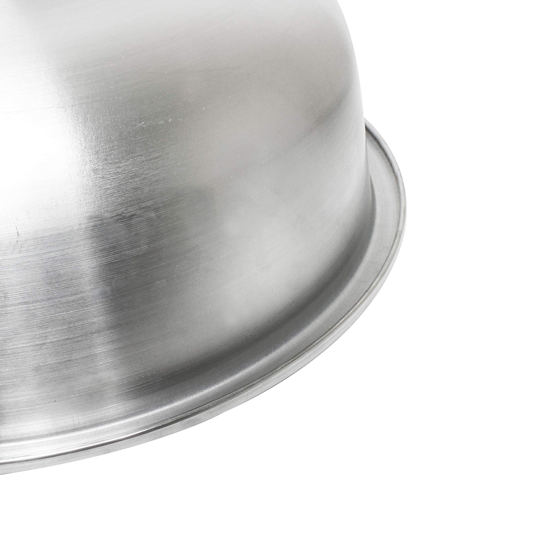 Thunder Group Aluminum Basin, 20-Inch Diameter by 6-Inch Height, Silver view 3