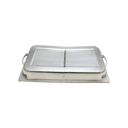 Thunder Group Stainless Steel Hinged Dome Cover 3 x 21.25 x 13 Inch
