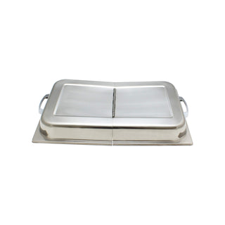 Thunder Group Stainless Steel Hinged Dome Cover 3 x 21.25 x 13 Inch