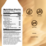 Monin - Sugar Free Dark Chocolate Sauce, Velvety and Rich, Great for Desserts, Coffee, and Snacks, Gluten-Free (64 Ounce) view 2