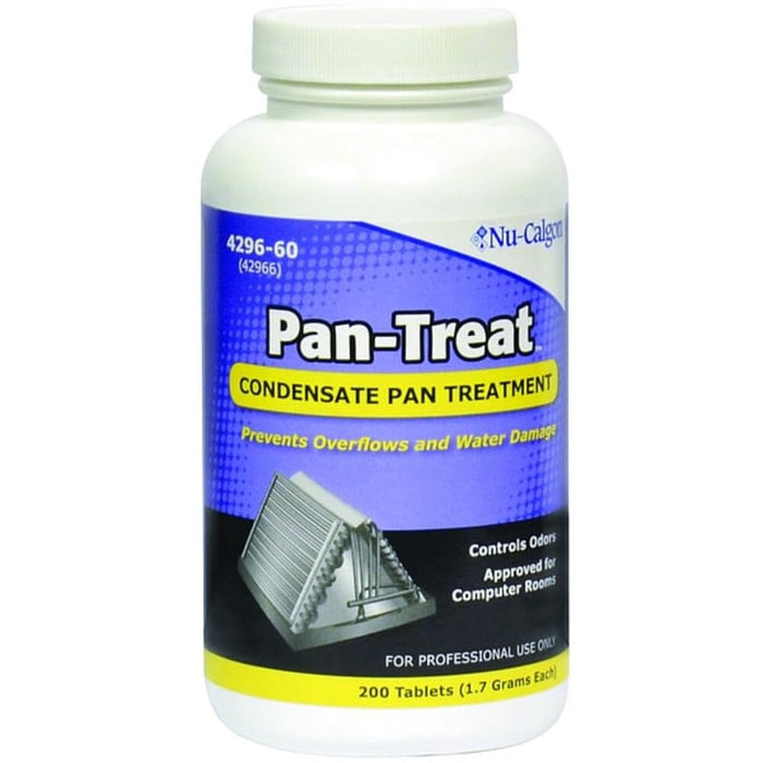 Nu-Calgon 4296-60 Pan-Treat Scum 200 Tablets