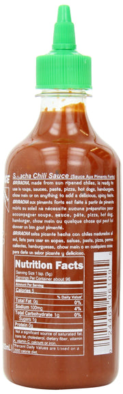 Huy Fong Sriracha Chili Sauce, 17-Ounce Bottles (Pack of 12) view 3
