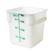 Thunder Group PLSFT004PP Food Storage Container 4 Quart Square