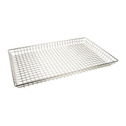 Thunder Group Doughnut basket - nickel plated 16 x 26 x 2 inch, comes in each