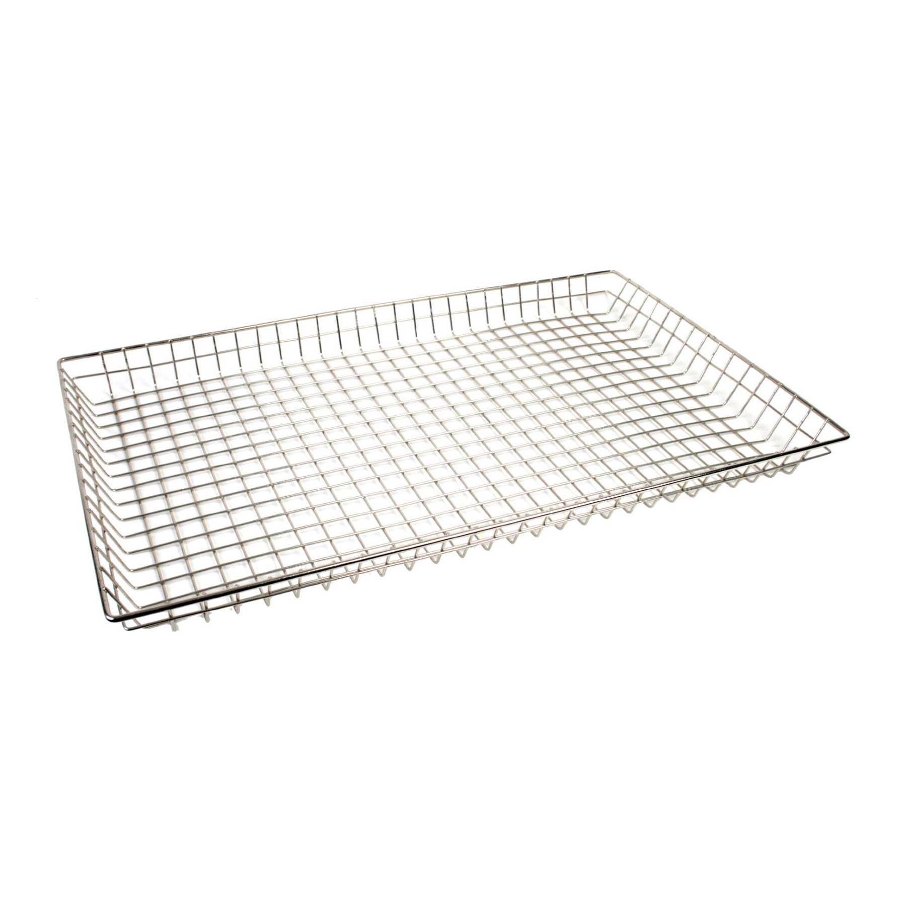 Thunder Group Doughnut basket - nickel plated 16 x 26 x 2 inch, comes in each