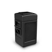 Commercial Zone Products 755101 Harbor 1 Waste/WSC,Black