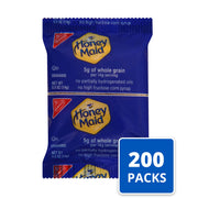 Honey Maid Graham Crackers, Bulk Lunch Snacks, 200 - .5 oz Snack Packs view 2