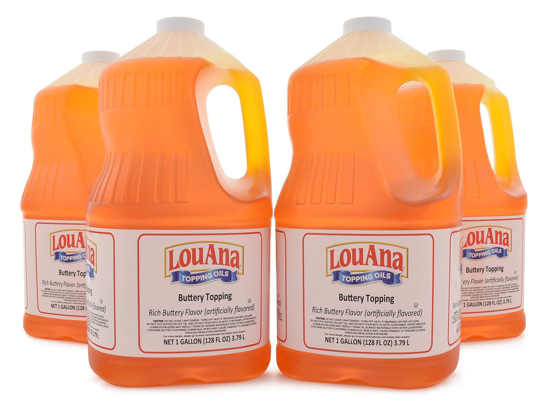 Lou Ana Premium Buttery Oil, 1 Gallon, 4 Pack
