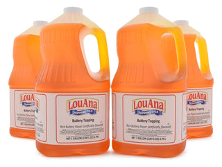 Lou Ana Premium Buttery Oil, 1 Gallon, 4 Pack