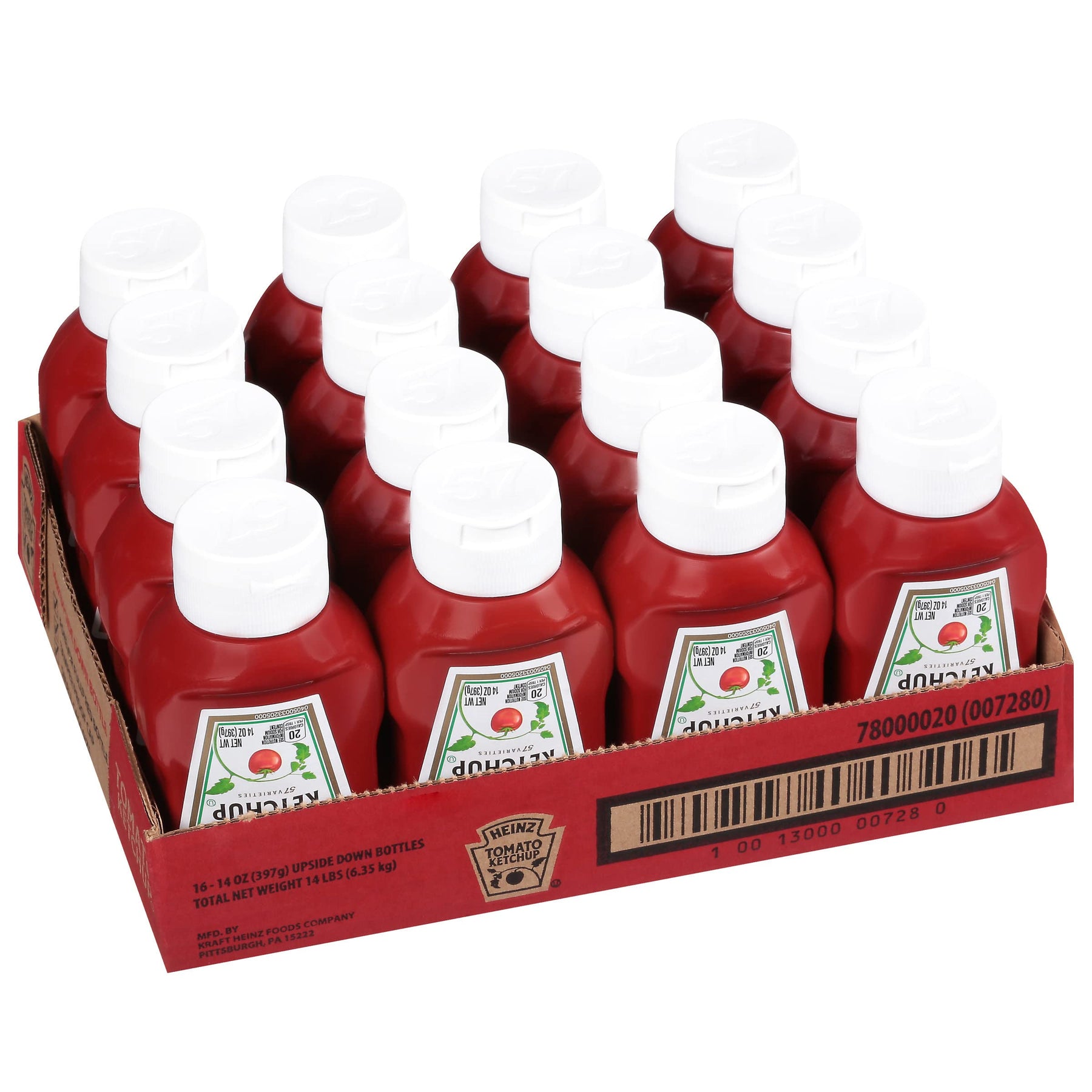 Heinz Ketchup Forever Full Inverted Bottles, 16 per case, 14 oz. view 8