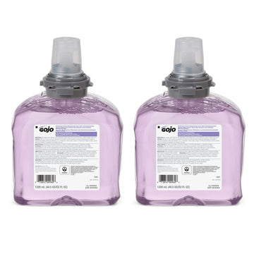 GOJO TFX Foam Soap Refill, Cranberry Scent, 2ct x 1200 mL - 5361-02