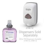 GOJO TFX Foam Soap Refill, Cranberry Scent, 2ct x 1200 mL - 5361-02 view 3
