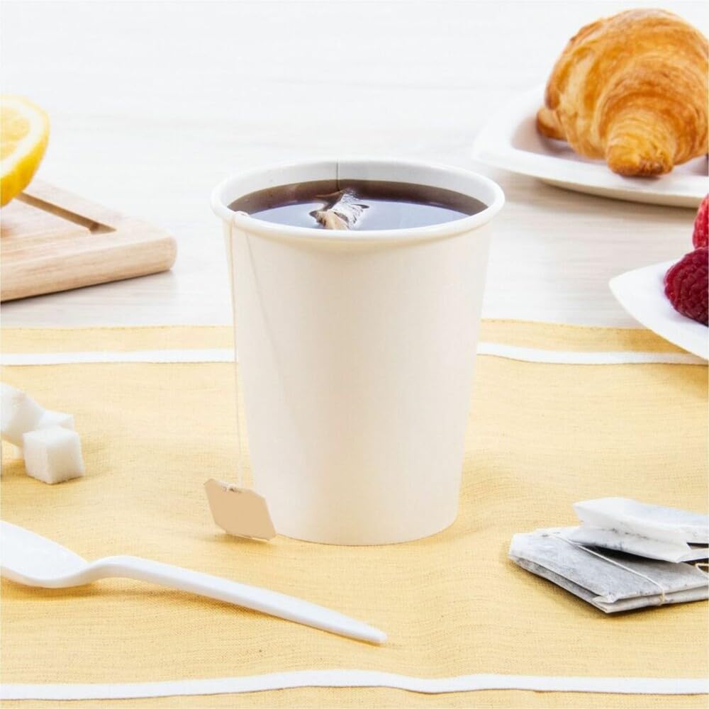 Solo 370W-2050 10 oz White SSP Paper Hot Cup (Case of 1000) view 2