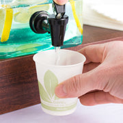 SOLO R53BB-JD110 Treated Paper Water/Refill Cup, 5 oz. Capacity, 2.5" x 2.8", Bare (Case of 3,000) view 2