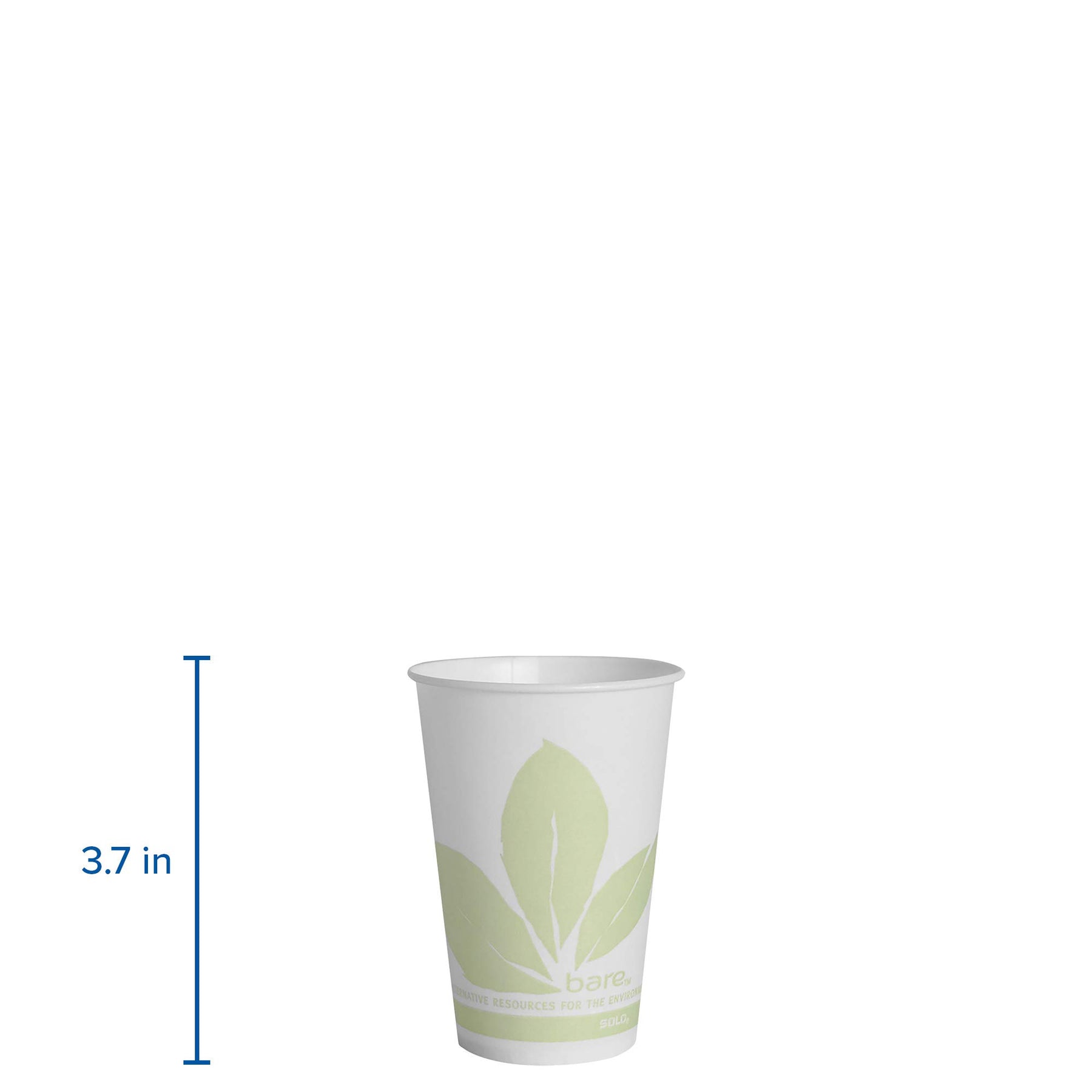 Solo R7BB-JD110 7 oz Bare Waxed Cold Cup (Case of 2000) view 3