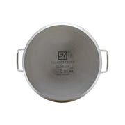 Thunder Group 8 quart 18/8 stainless steel double boiler (3 pcs set), comes in each view 5