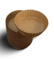 Solut 8 oz. Oven Safe Paper Baking Cup with Extruded Polymer Coating - 720/Case view 3