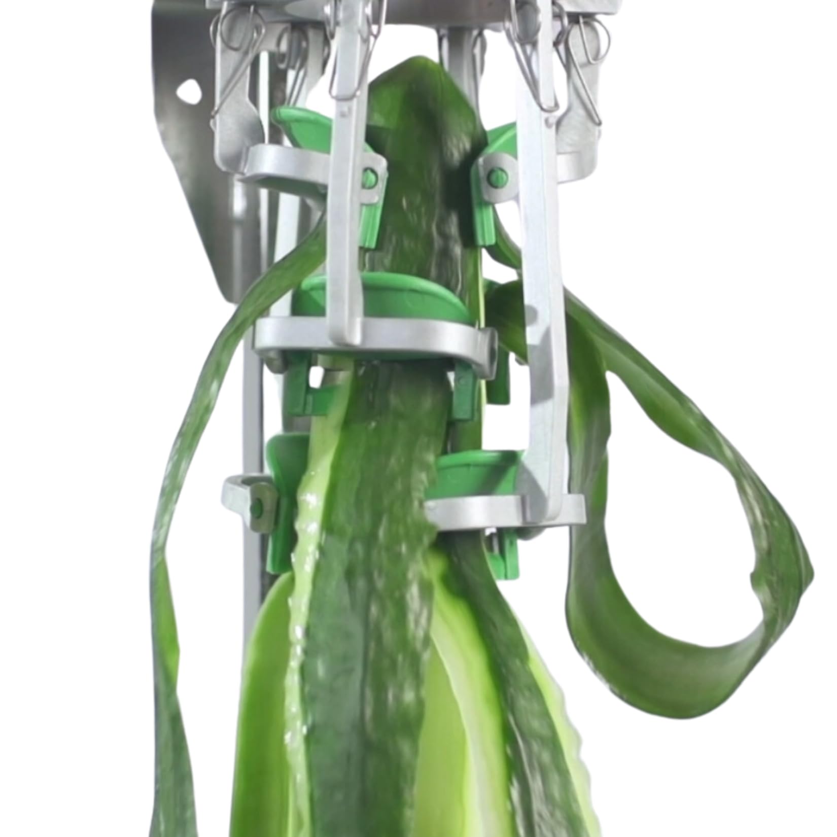 LOUIS TELLIER - Cucumber Peeler on Stand - For cucumber up to Ø2.4 in - Stainless Steel Blade - High Efficiency view 2