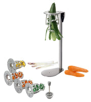 LOUIS TELLIER - Cucumber Peeler on Stand - For cucumber up to Ø2.4 in - Stainless Steel Blade - High Efficiency view 5