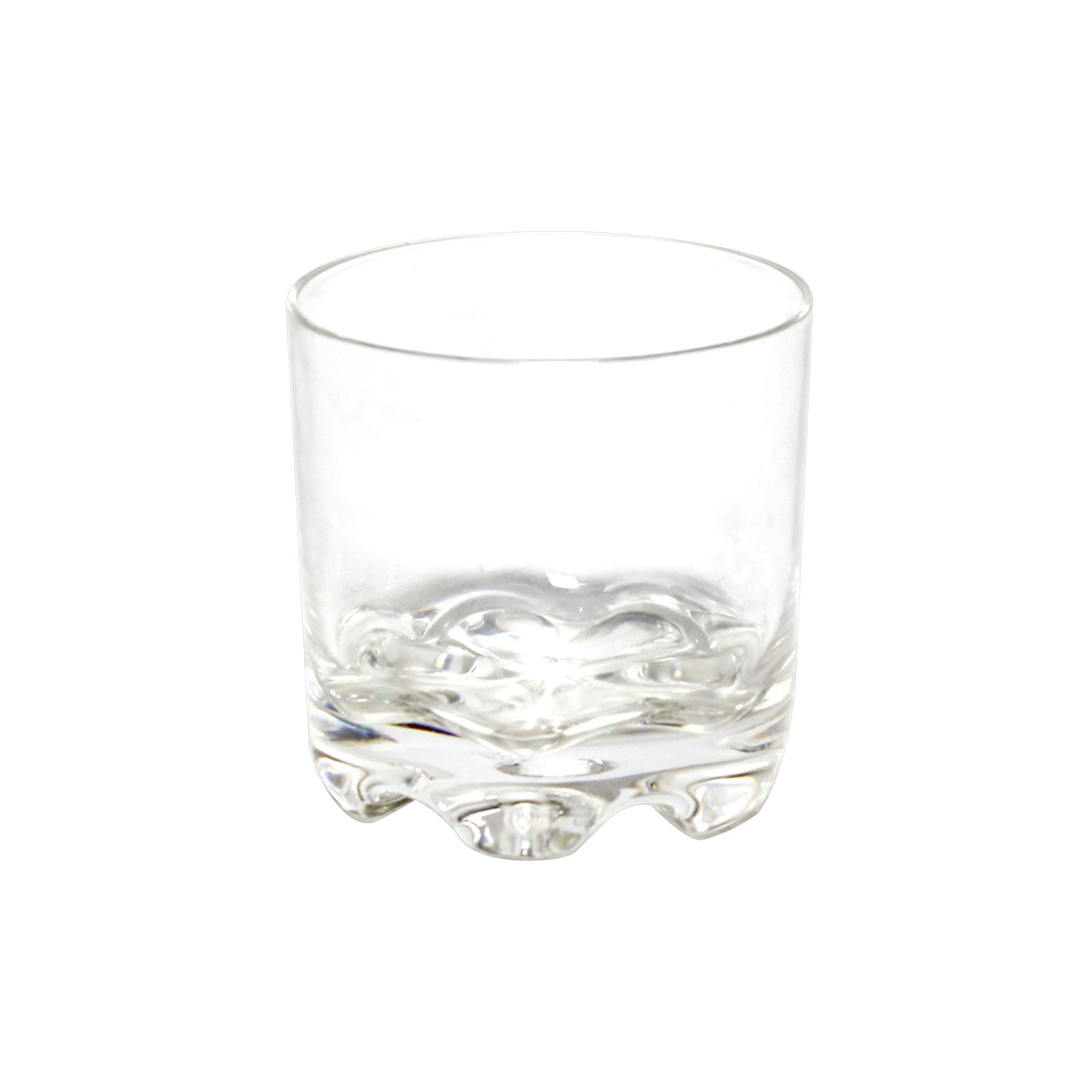 Thunder Group 12 oz rock glass, heavy base, stackable, polycarbonate, clear, comes in each