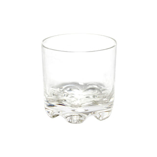 Thunder Group 12 oz rock glass, heavy base, stackable, polycarbonate, clear, comes in each