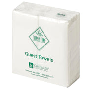 Hoffmaster 856499 Linen-Like Disposable Guest Towel, 1/6 Fold, Unfolded size 12" Width x 17" Length, Folded size 4.5" X 8.5" , White (5 Packs of 100) view 3