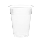 AP0900W 9 oz Translucent Wrapped Non-Logo Plastic Lodging Cup (Case of 1,000) view 2