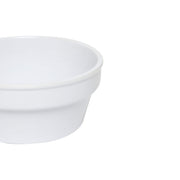 Thunder Group Nustone white melamine dinnerware collection 2.875 inch - 2.5 oz sauce cup/ramekin, comes in dozen view 3