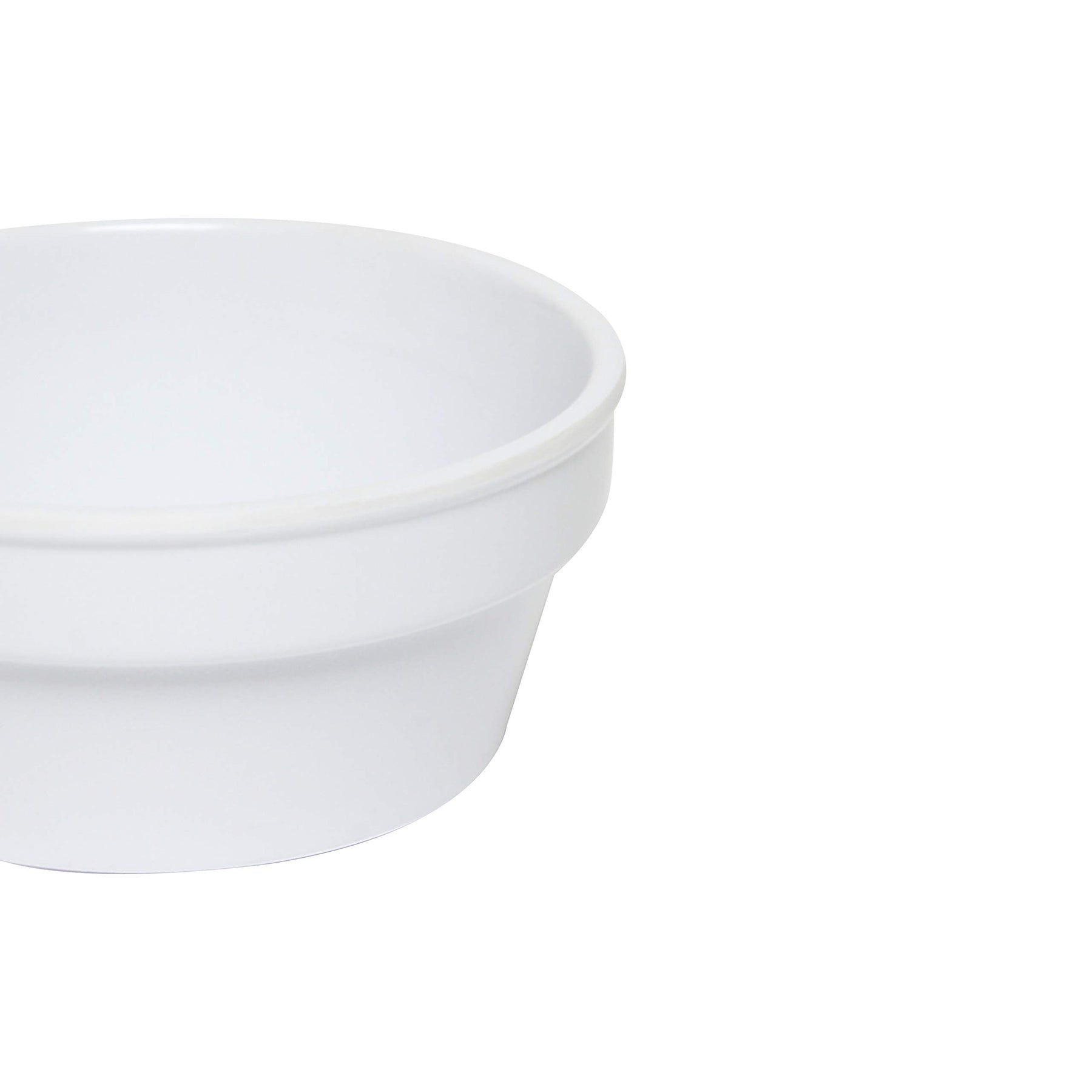 Thunder Group Nustone white melamine dinnerware collection 2.875 inch - 2.5 oz sauce cup/ramekin, comes in dozen view 3
