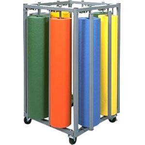 R995 Eight Roll Square Vertical Paper Rack