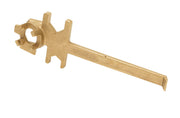 Vestil BNW-BX-W Bronze Alloy Non-Sparking Straight Drum Bung Nut Wrench view 2