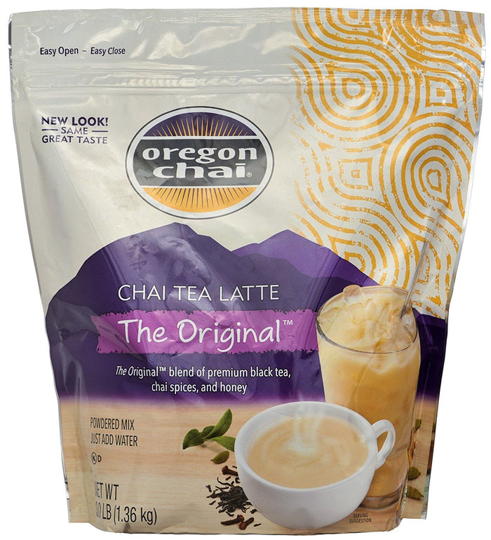 Oregon Original Chai, Dry Powder Mix - 3lb Bag (Case of 4)