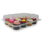 Detroit Forming LBH9222 Clear Hinged Cupcake or Muffin Container 100 Per Case view 2
