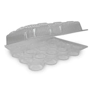Detroit Forming LBH9222 Clear Hinged Cupcake or Muffin Container 100 Per Case view 4