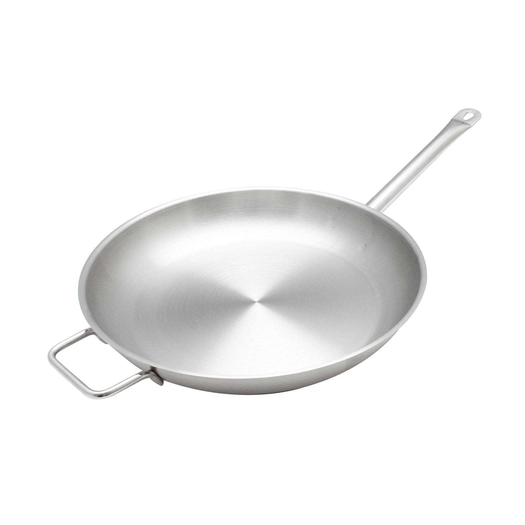 Thunder Group Stainless Steel Fry Pan, 12-Inch