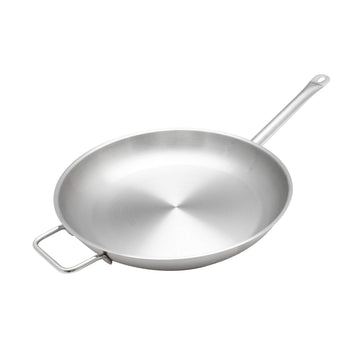 Thunder Group Stainless Steel Fry Pan, 12-Inch