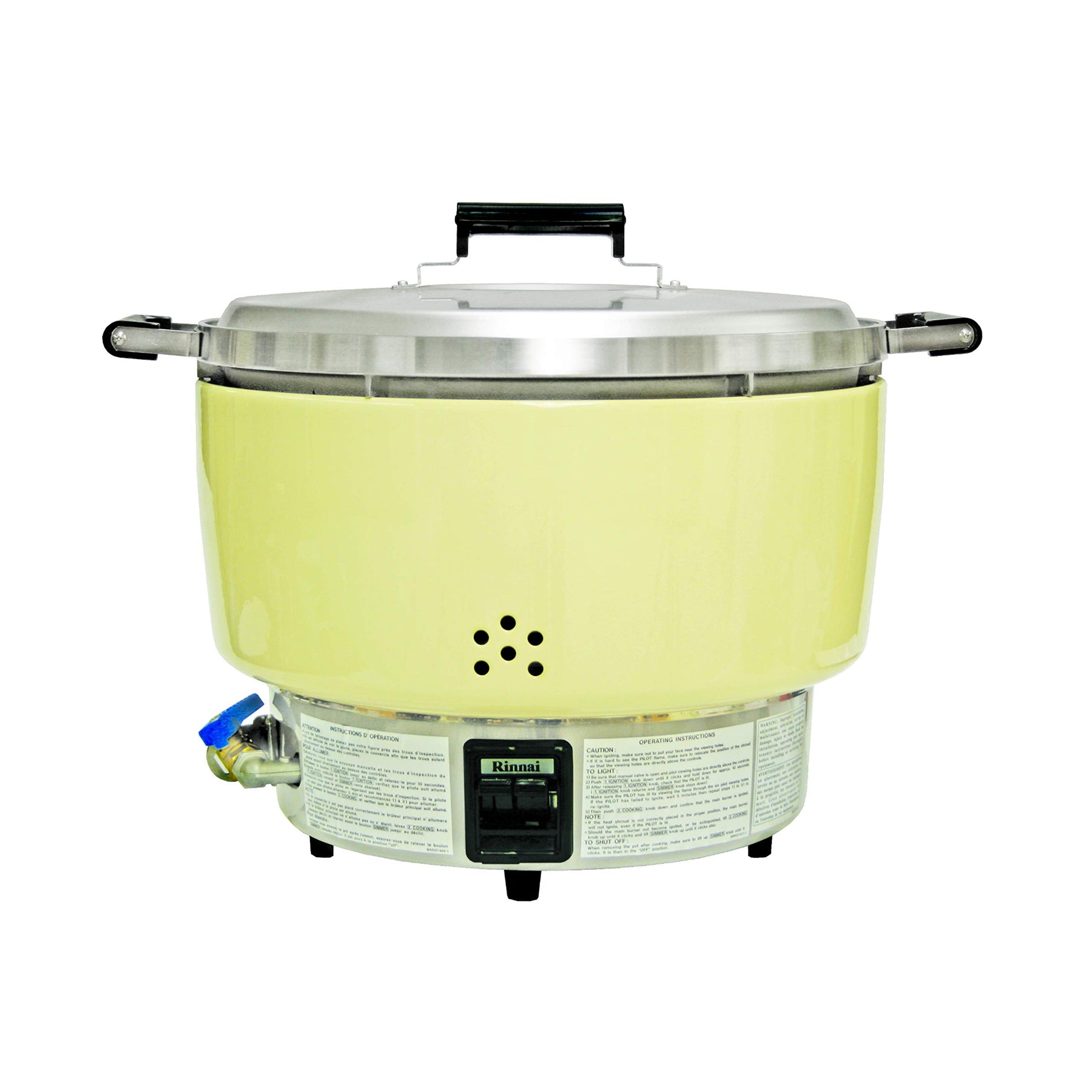 55 cups/ 110 bowls cooked rice Rinnai gas cooker lithium propane LP, comes in each