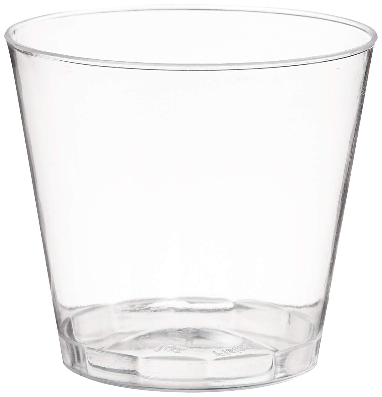 Fineline 401 Clear Plastic Shot Glass,1 Ounce - 2500 Per Case