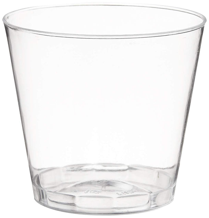 Fineline 401 Clear Plastic Shot Glass,1 Ounce - 2500 Per Case