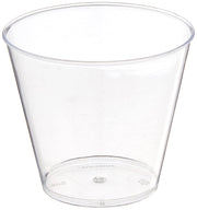 Fineline Settings Savviserve Clear 5 oz Hard Plastic Tumbler-Squat, 500 Pieces