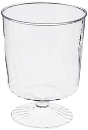 Fineline Settings Flairware Clear 8 oz. One Piece Wine Glass 240 Pieces