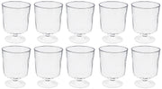 Fineline Settings Flairware Clear 8 oz. One Piece Wine Glass 240 Pieces view 2