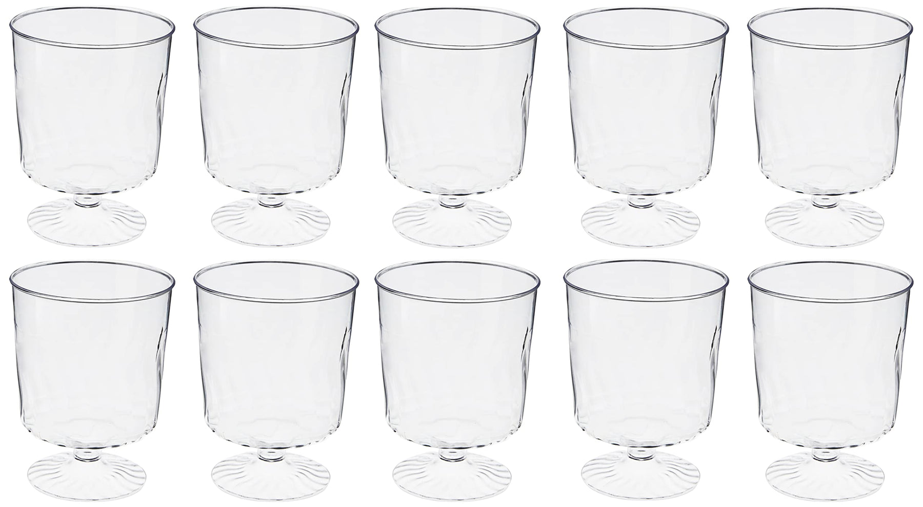 Fineline Settings Flairware Clear 8 oz. One Piece Wine Glass 240 Pieces view 2
