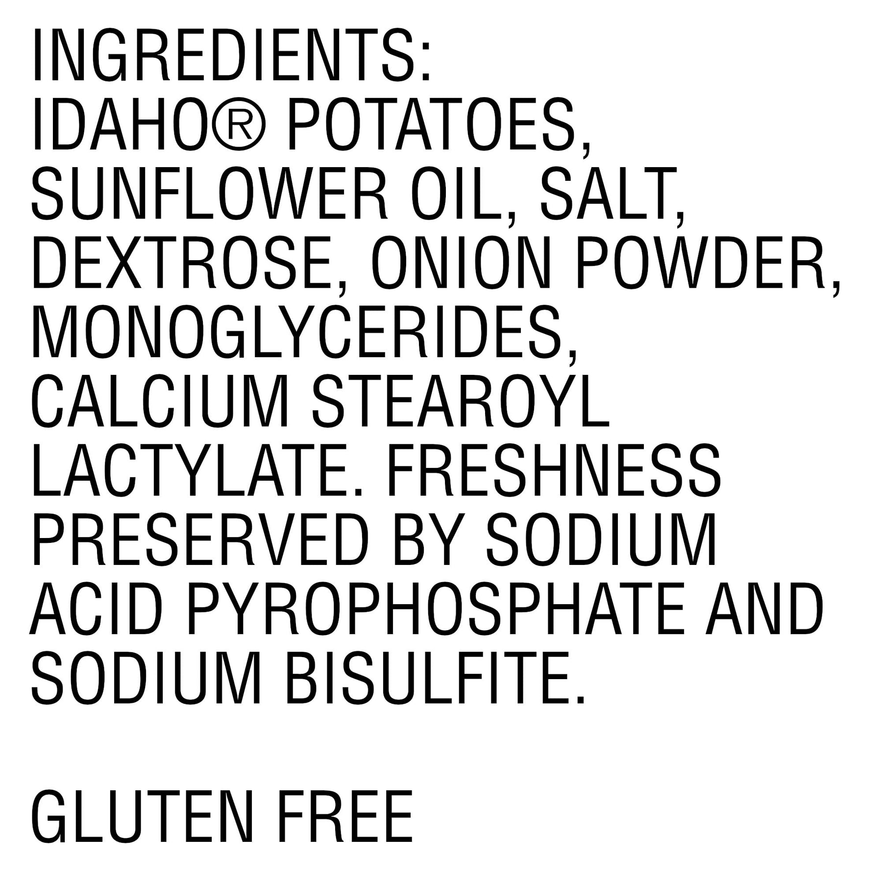 Idahoan Fresh Cut Premium Hashbrowns, 100% Real Idaho® Potatoes, Gluten-Free, 2.125 Pound (Pack of 6) view 4