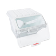 Rubbermaid Commercial Products ProSave Shelf Food Ingredient Bin with Scoop 40-Cup White Kitchen Food Storage Sugar/Grains/Rice/Baking Supplies view 3