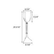 Thunder Group Stand, stainless steel, fit slwb001 wine bucket, comes in each view 2