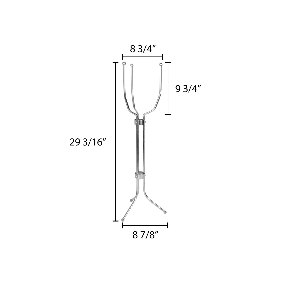 Thunder Group Stand, stainless steel, fit slwb001 wine bucket, comes in each view 2